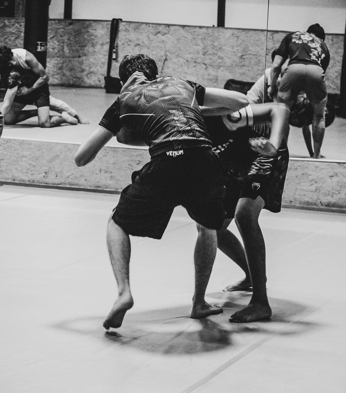 Man boxing at PMA