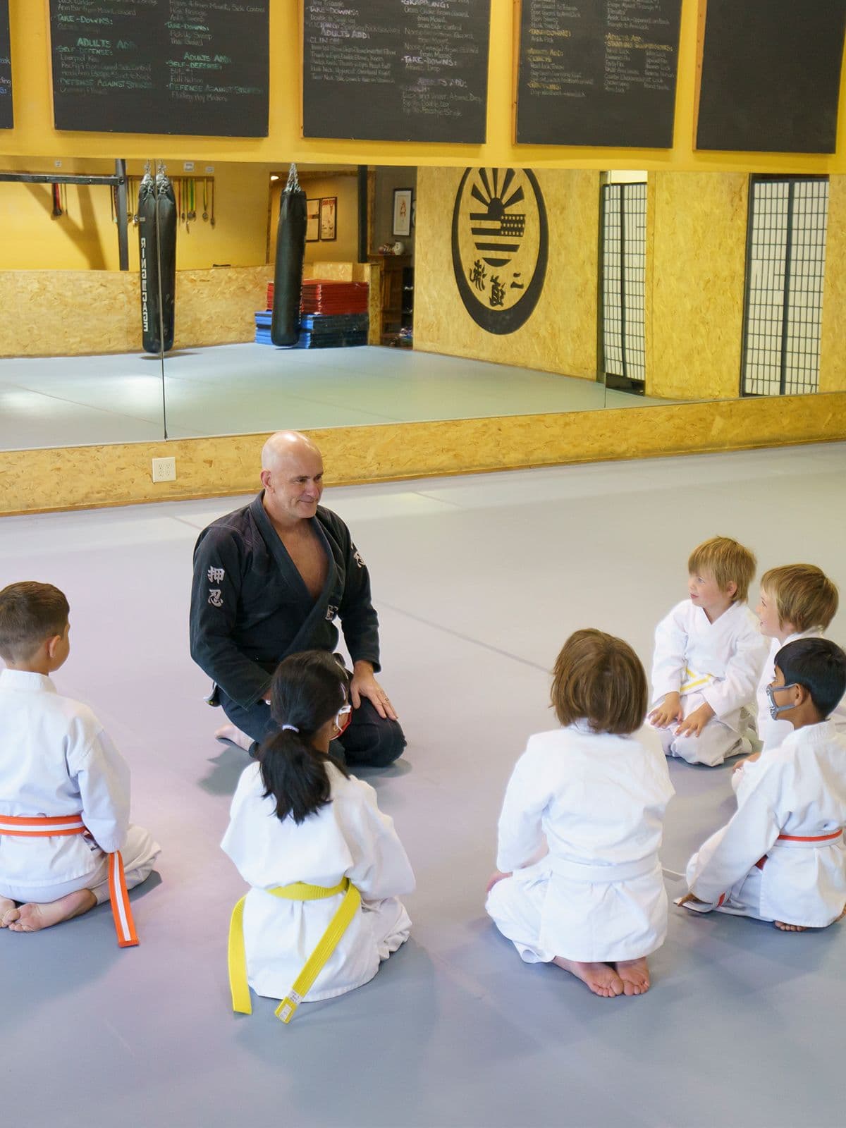 A Little Dragon training at PMA